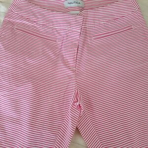 Nautica Pink Striped Shorts